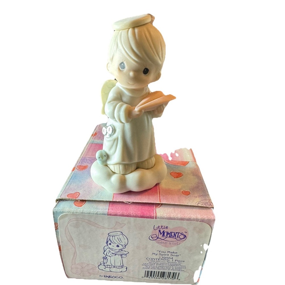 Precious Moments Little Moments You Make My Spirit Soar 139564 Enesco 1996 W/Box